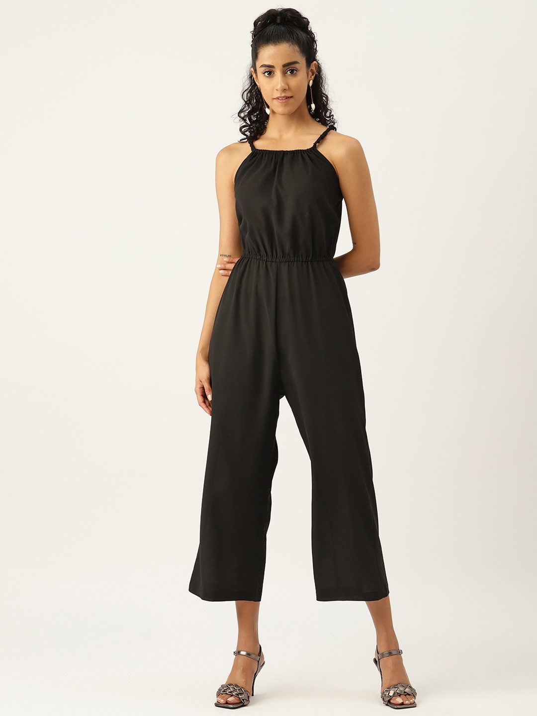 

Sleek Italia Basic Jumpsuit, Black