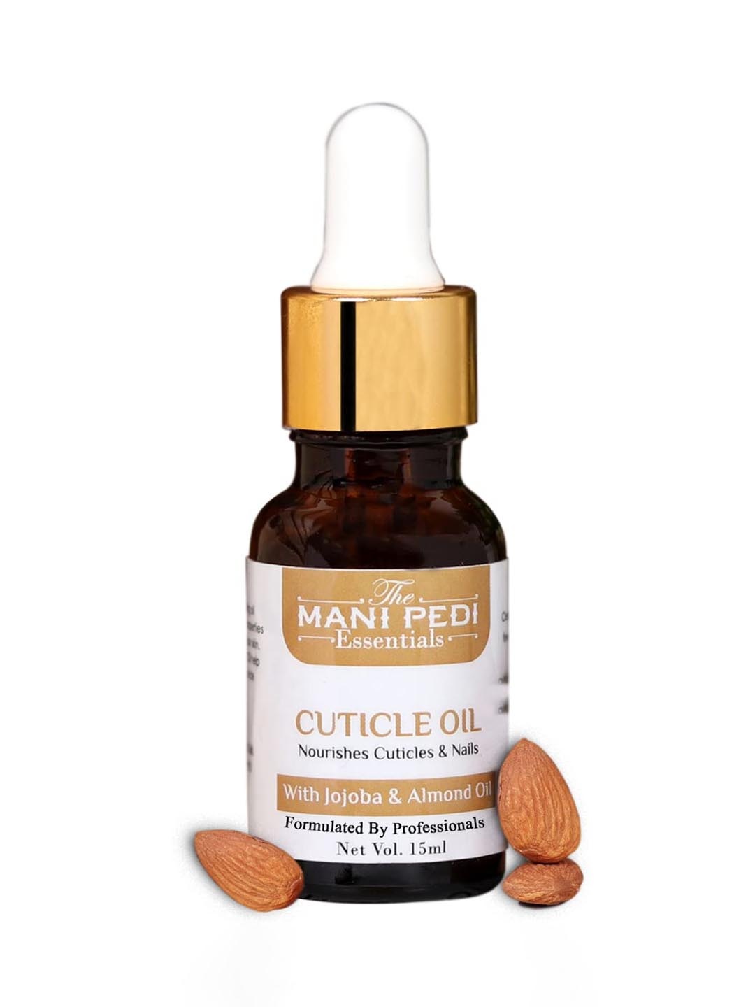 

The Mani Pedi Essentials 100% Pure & Natural Cuticle Oil-15 ml, Gold
