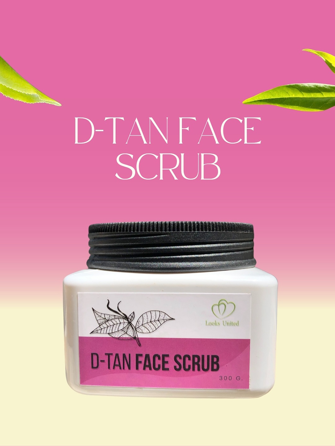 

Looks United D-TAN Face Scrub Enriched With Walnut Scrub & Tea Tree Oil - 300gm, White