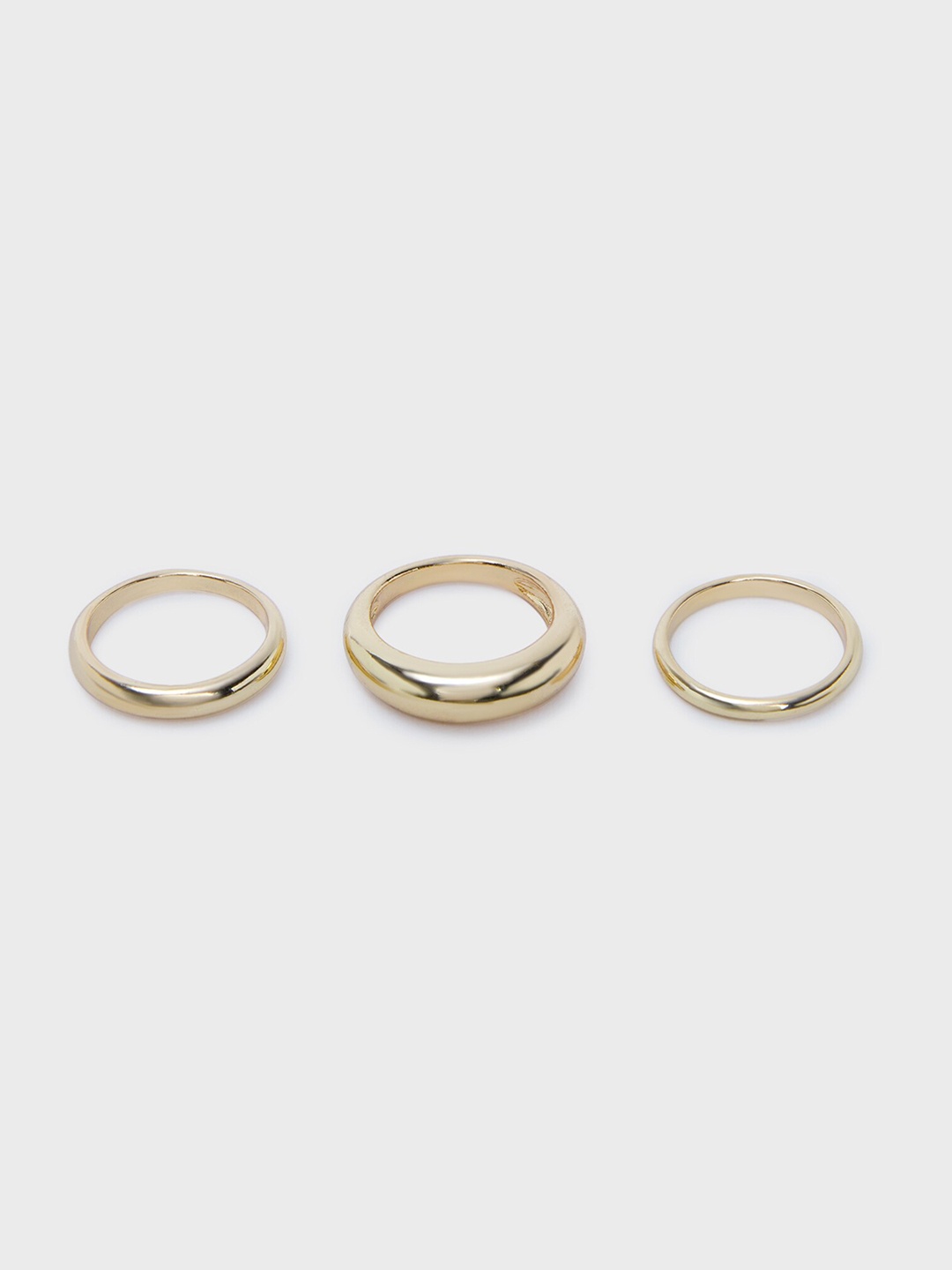 

20Dresses Set of 6 Gold-Toned Finger Ring