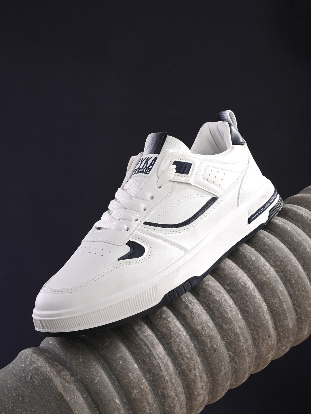 

SPYKAR Men Perforations Basics Sneakers, White