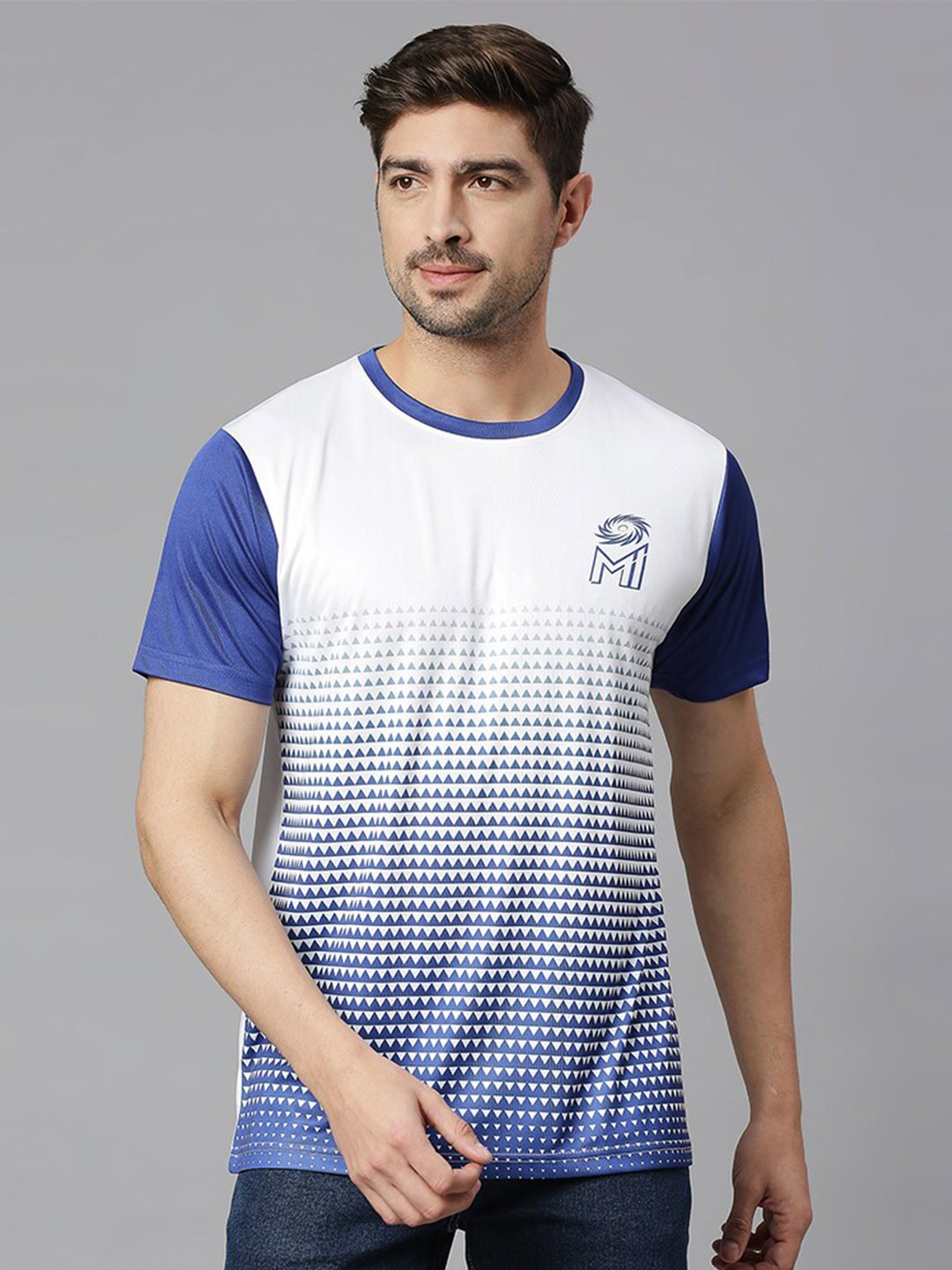 

FanCode Mumbai Indians Printed T-shirt, White