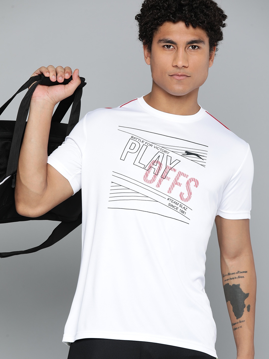 

Slazenger Typography Printed T-shirt, White