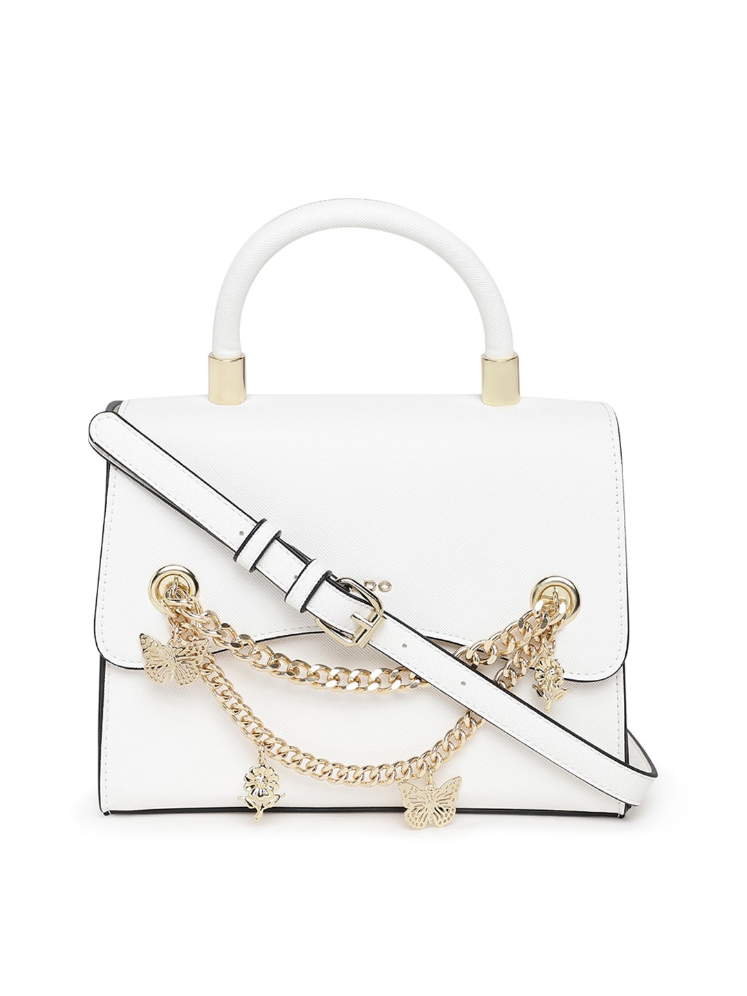 

ALDO Textured Structured Handheld Bag, White