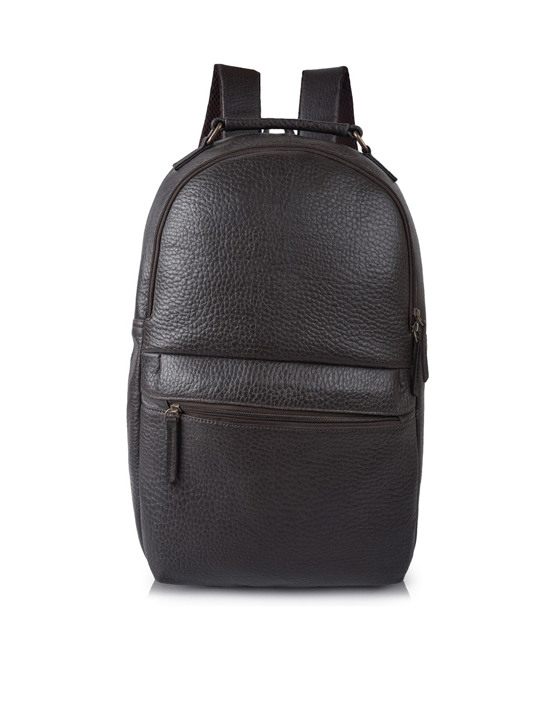 

CIMONI Textured Water Resistant Backpack, Coffee brown