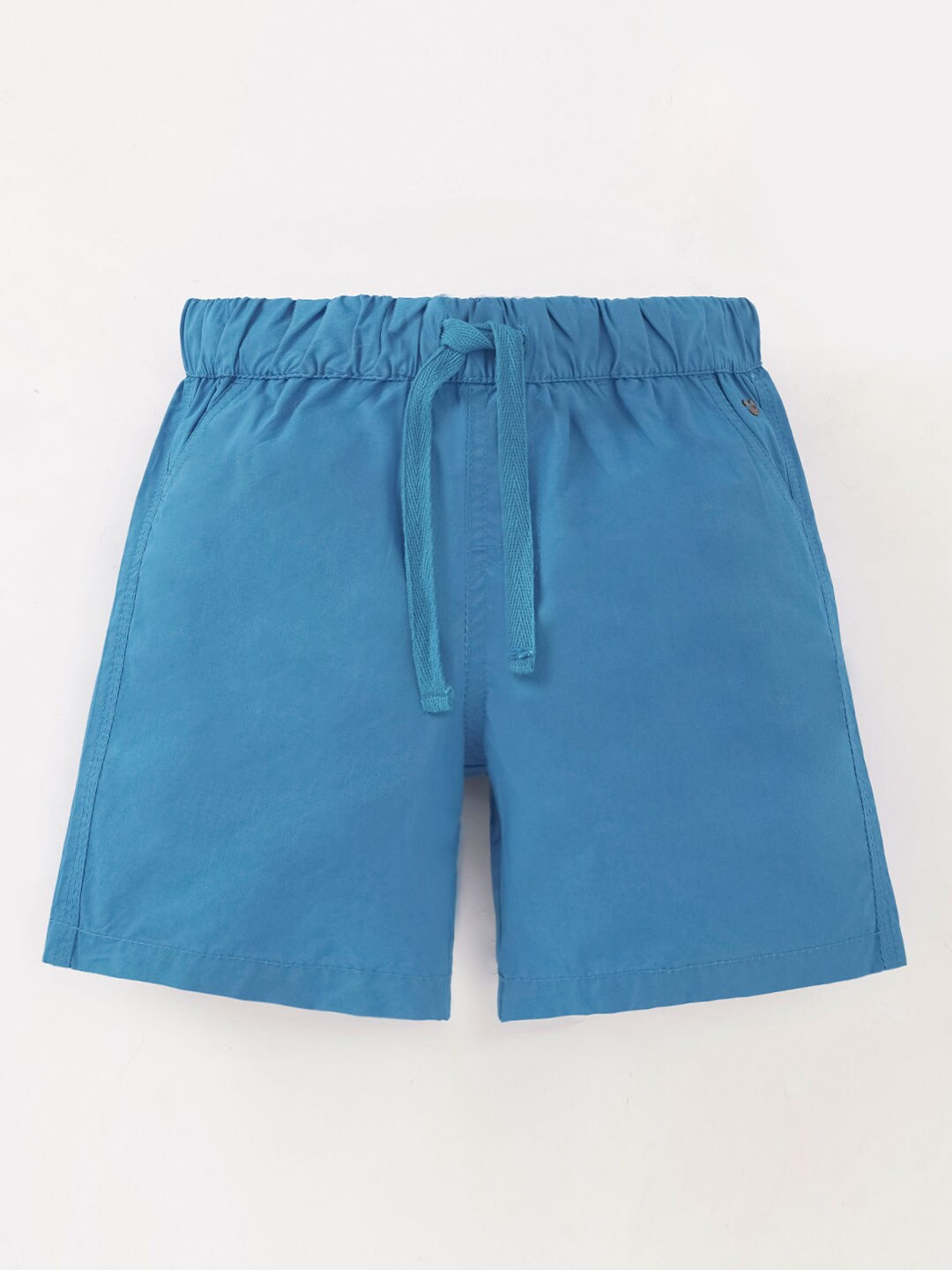 

Ed-a-Mamma Boys Mid-Rise Above Knee Regular Shorts, Blue