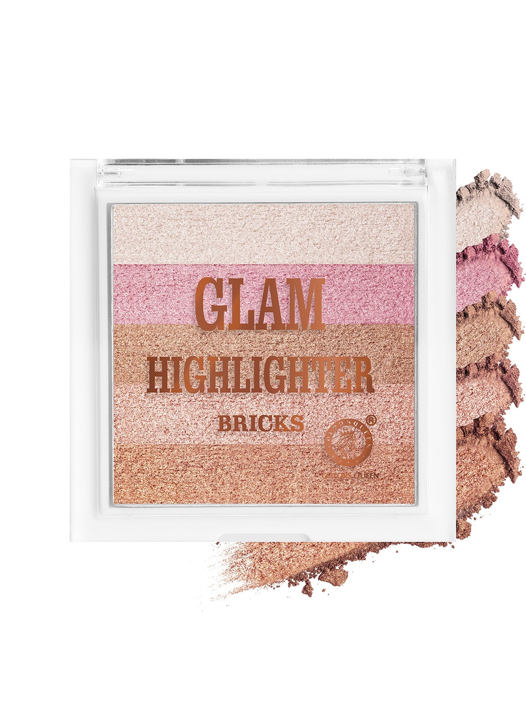 

Colors Queen Shimmer Glam Brick Highlighter 12g - Shade 07, Pink