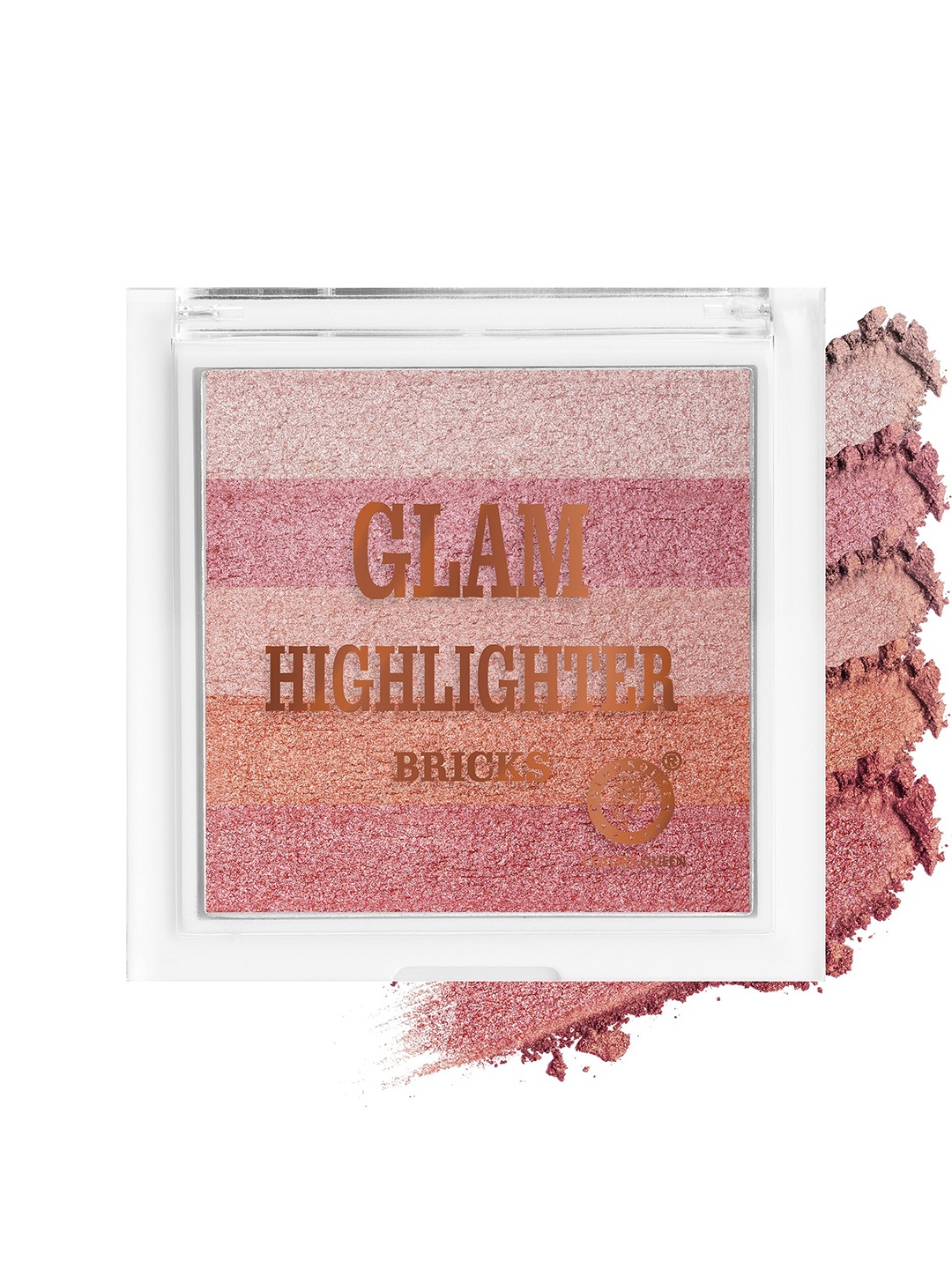

Colors Queen Shimmer Glam Brick Highlighter 12g - Shade 05, Pink