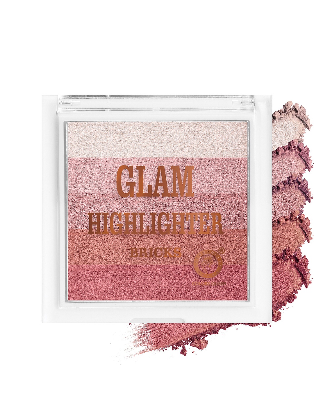 

Colors Queen Shimmer Glam Brick Highlighter 12g - Shade 06, Pink