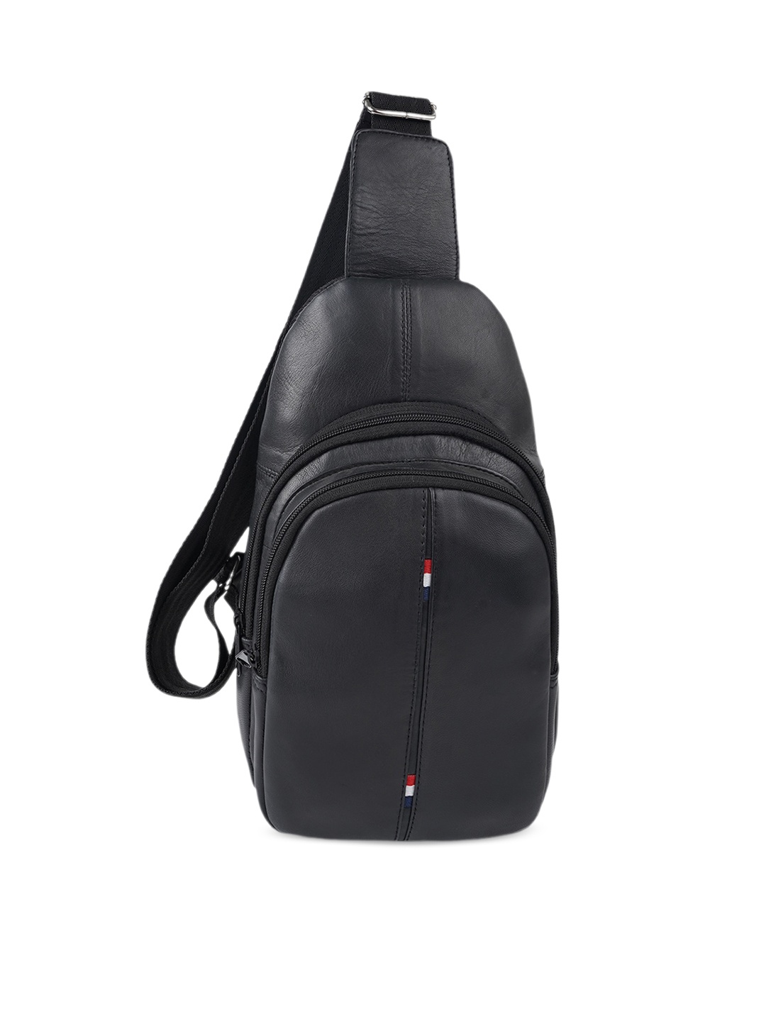 

CIMONI Unisex Structured Crossbody Bag, Black