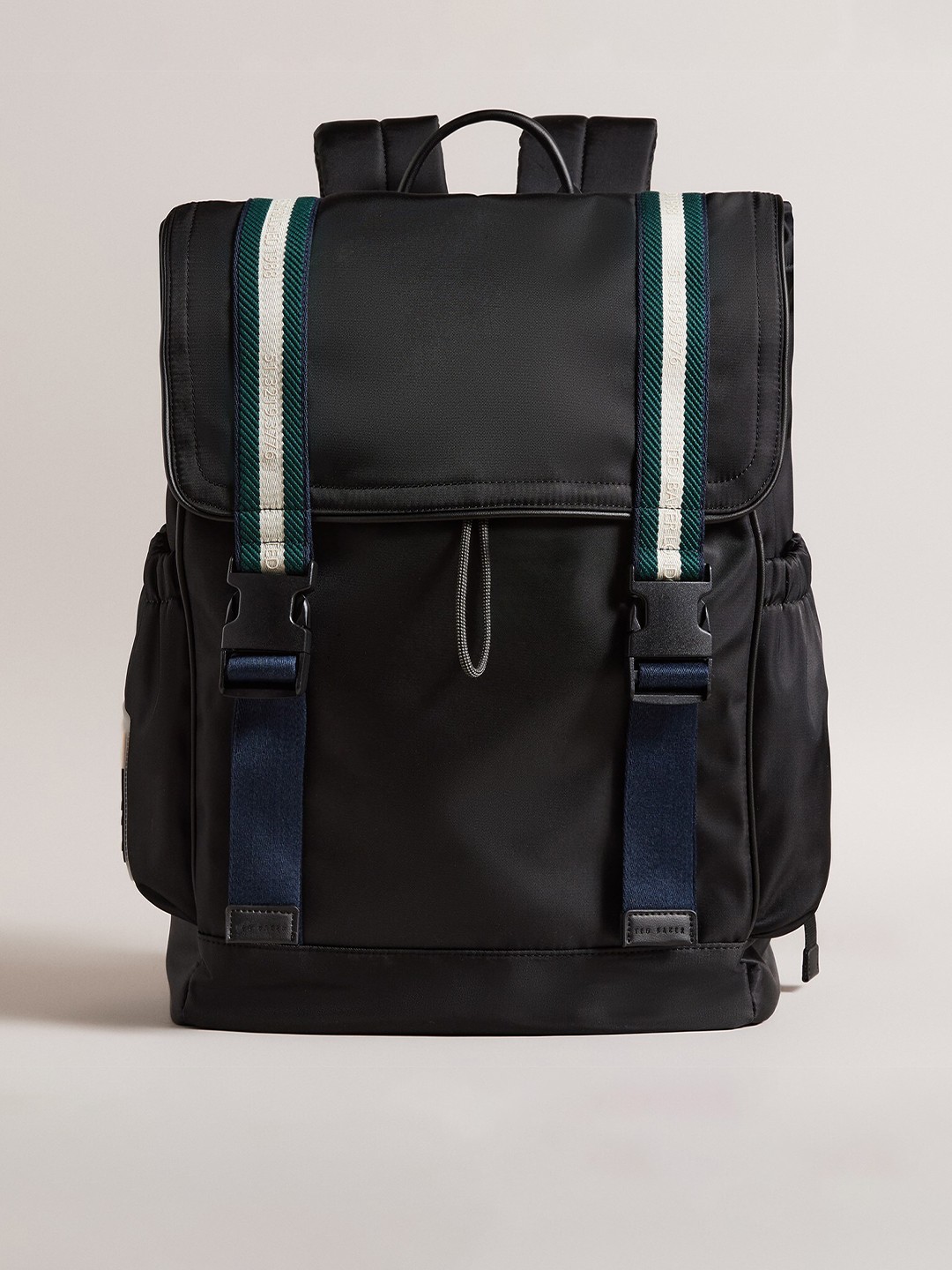 

Ted Baker Men Webbing Details Sport Backpack, Black