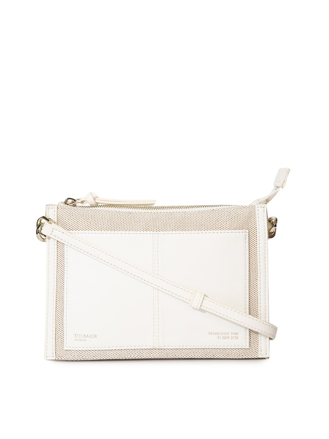 

Ted Baker Colourblocked Sling Bag, Cream