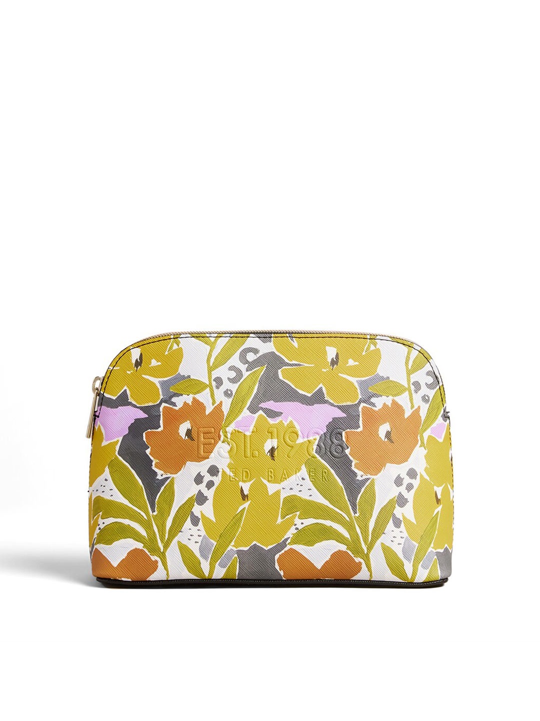 

Ted Baker Women Yellow Printed Pouch