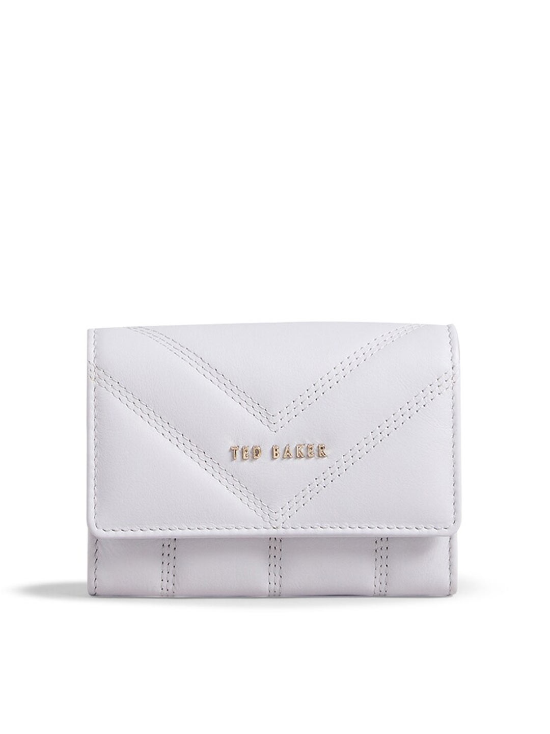 

Ted Baker Women Quilted Leather Envelope, Blue