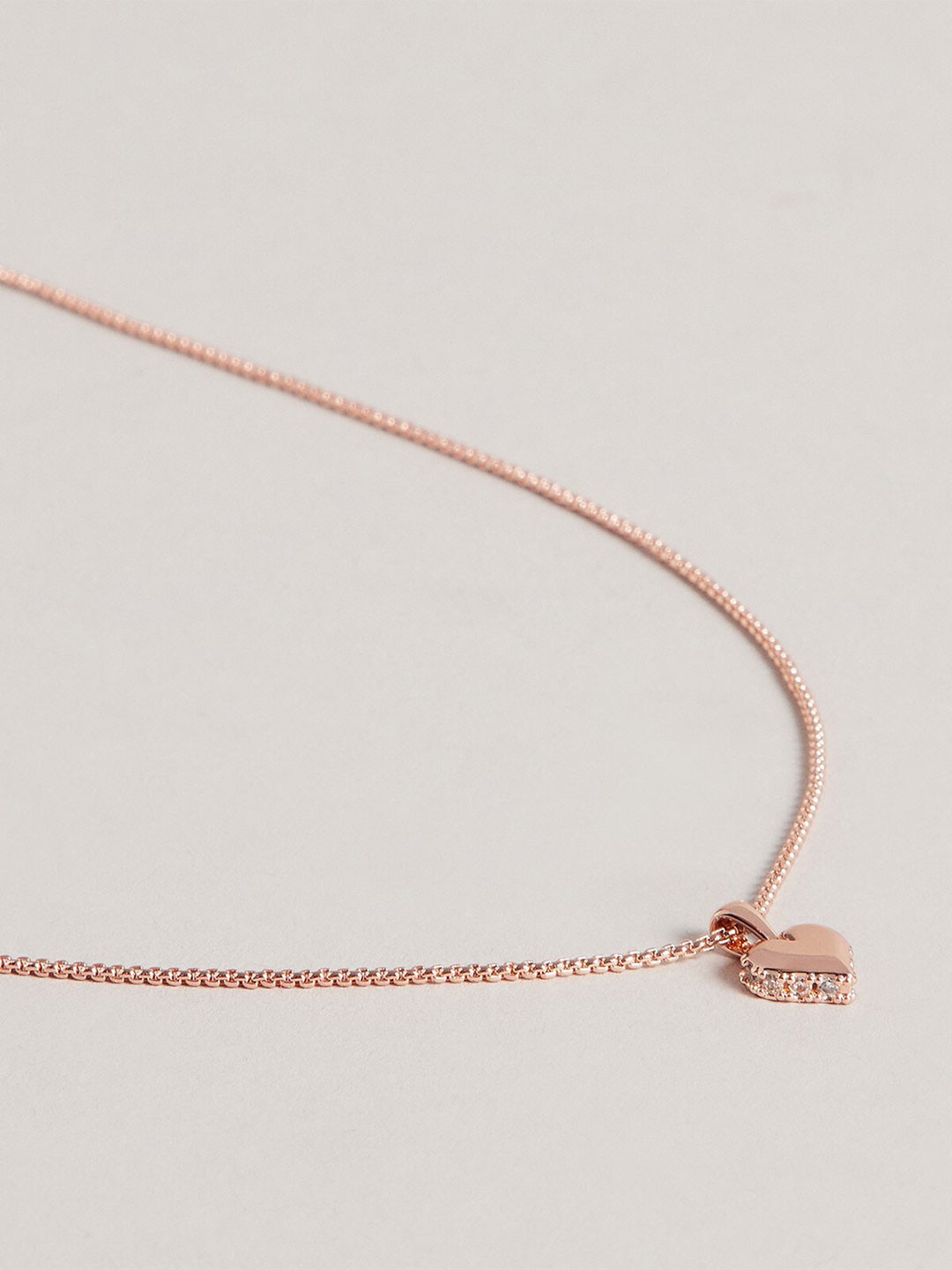 

Ted Baker Sparkle Heart Pendant Necklace, Gold
