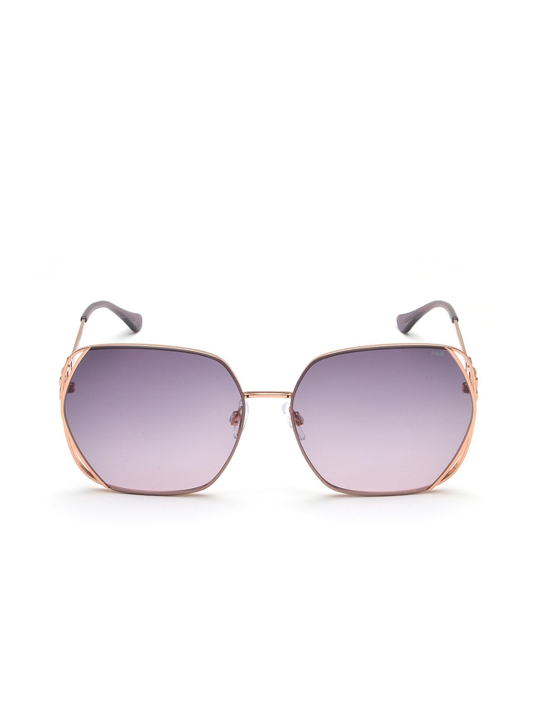 

FILA Women Square Sunglasses With UV Protected Lens SFI509K61300SG, Purple