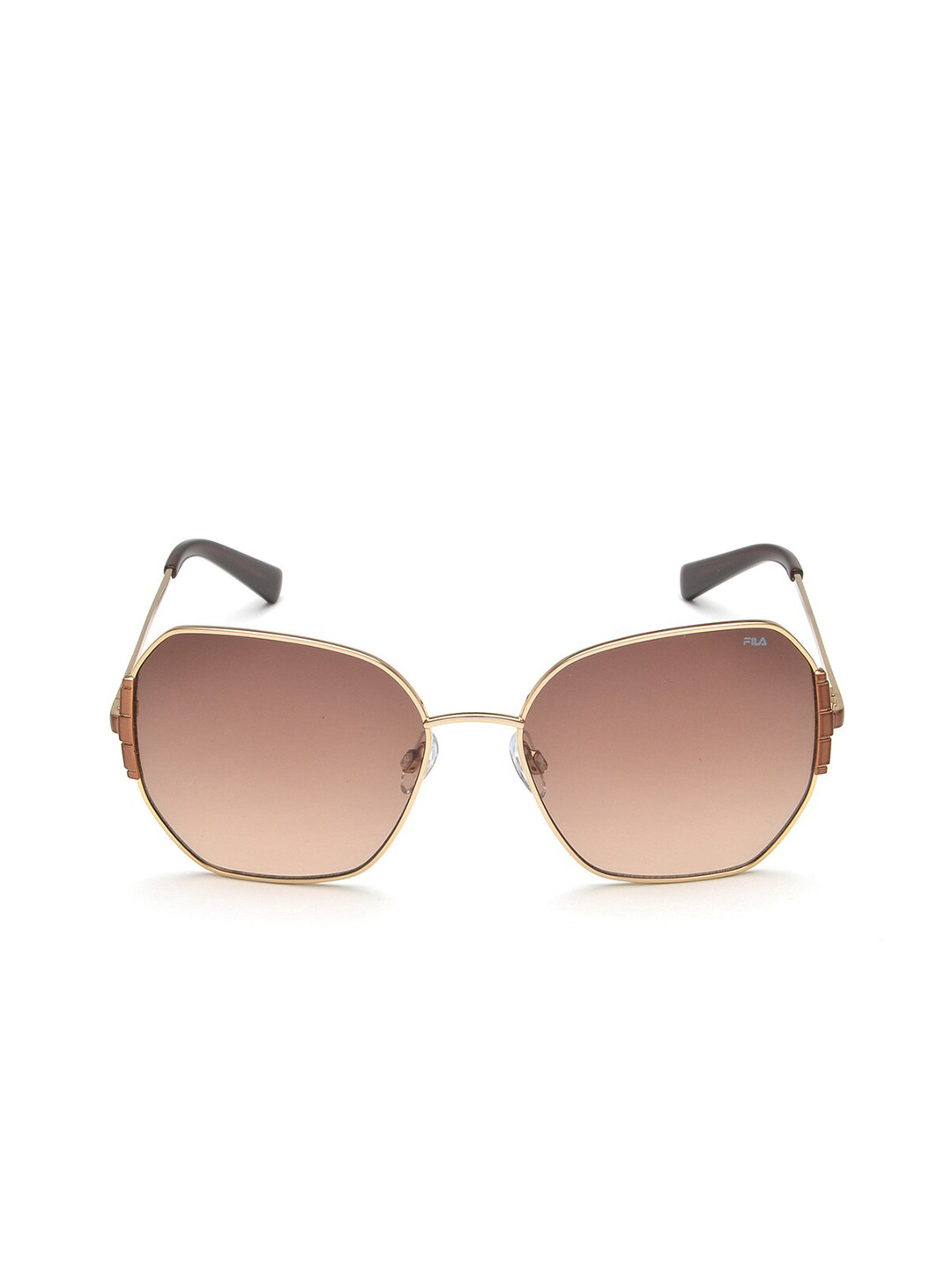 

FILA Women Lens & Wayfarer Sunglasses With UV Protected Lens SFI359K57594SG, Brown