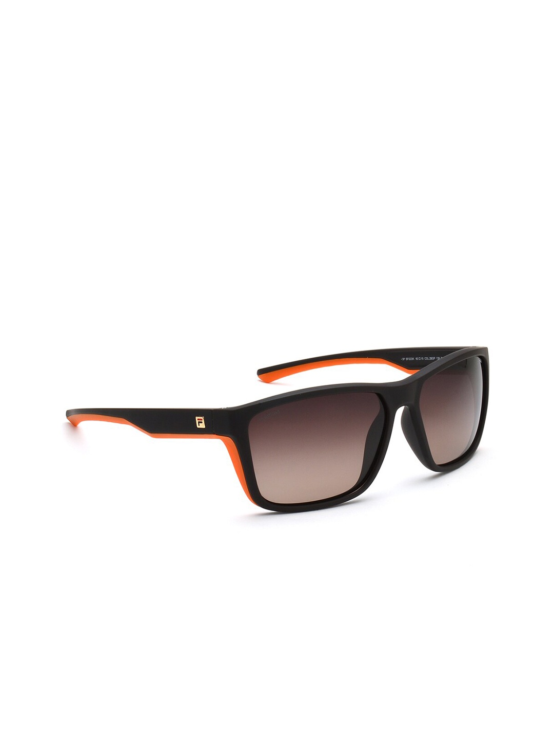 

FILA Men Square Sunglasses with UV Protected Lens SFI223K602BGPSG, Brown