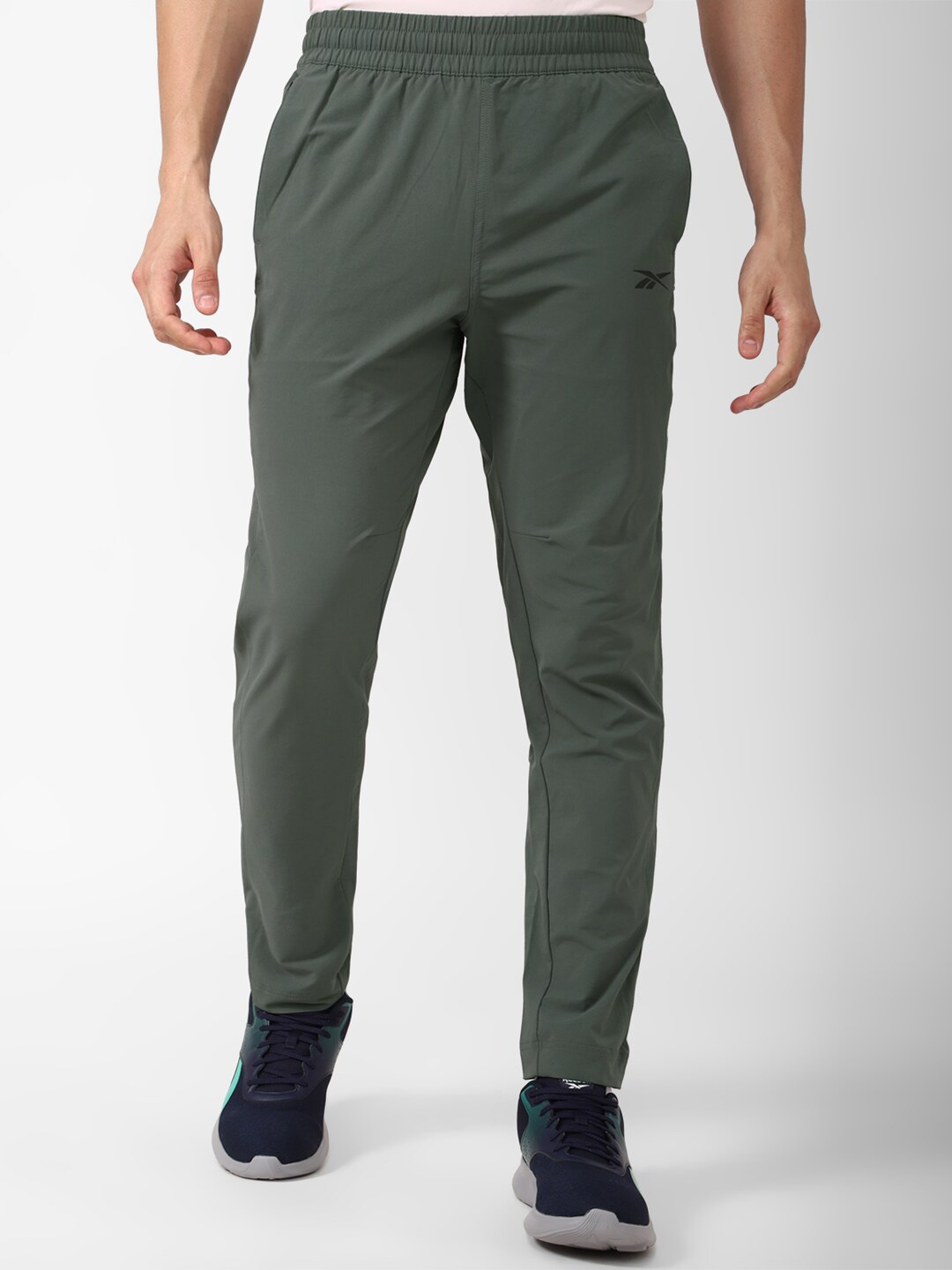 

Reebok Men Woven Sports Track Pants, Green