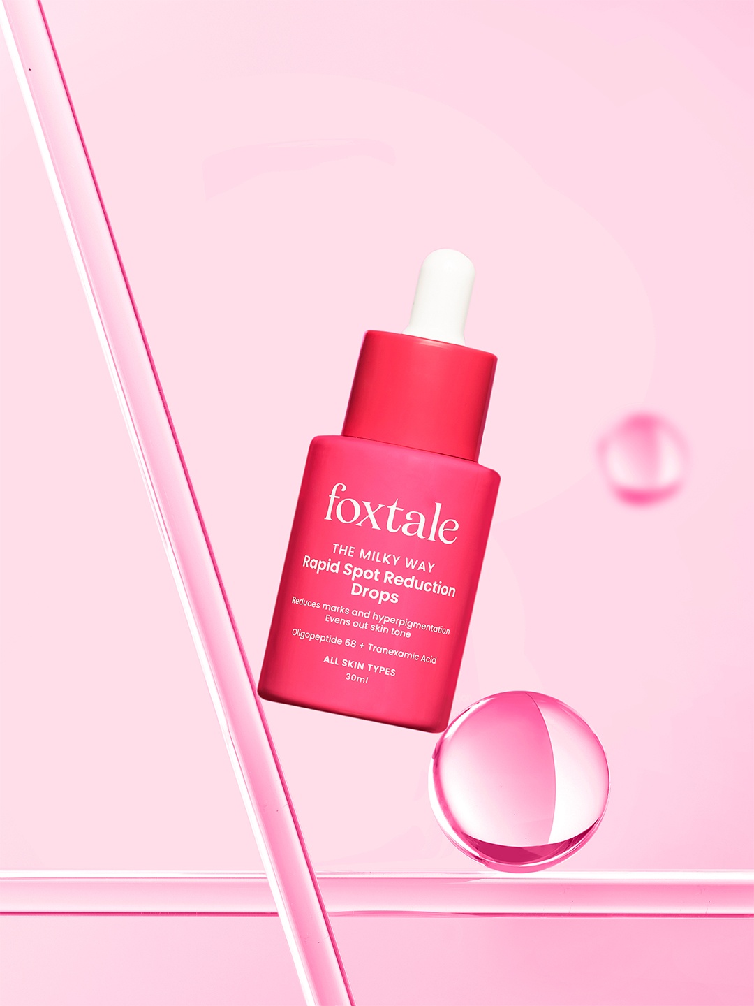

Foxtale Spot Reduction Serum with 3% Tranexamic Acid - Fades Marks & Pigmentation - 30ml, Na