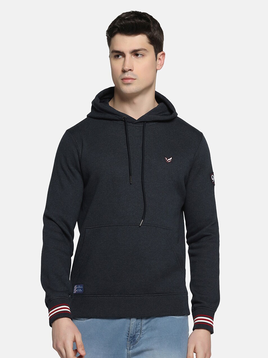 

Blackberrys Hooded Cotton Sweatshirt, Navy blue