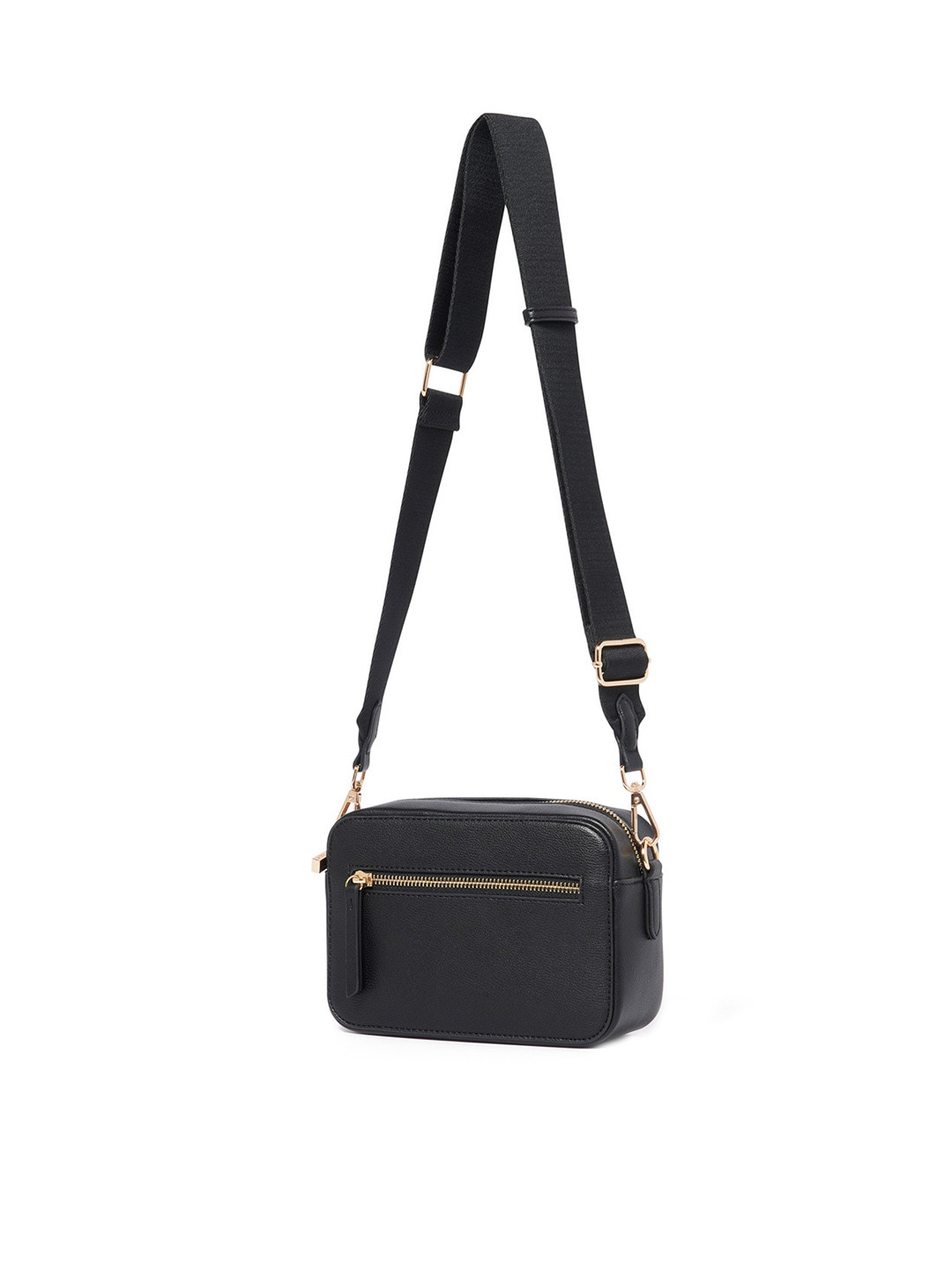 

Forever New Textured Structured Sling Bag, Black