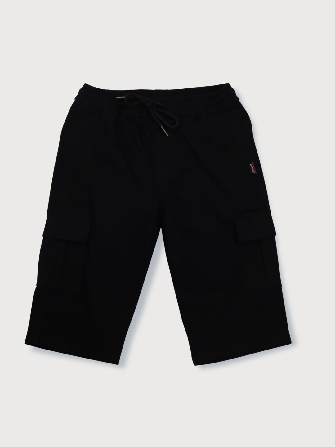 

Gini and Jony Boys Mid-Rise Cotton Cargo Shorts, Black