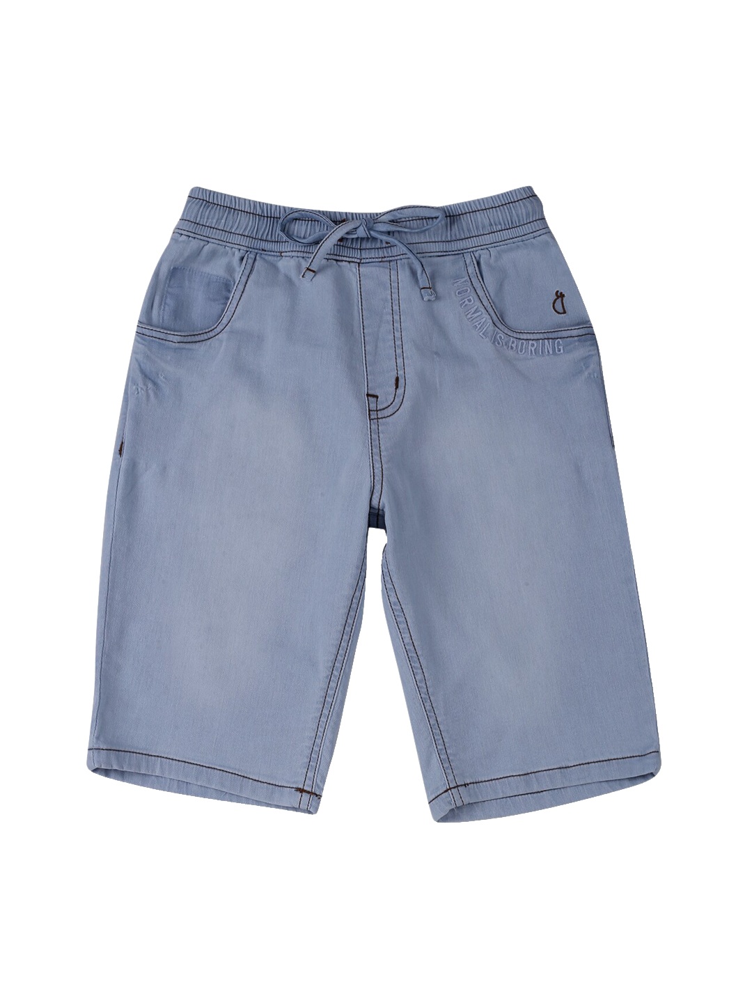 

Gini and Jony Boys Mid Rise Denim Shorts, Blue
