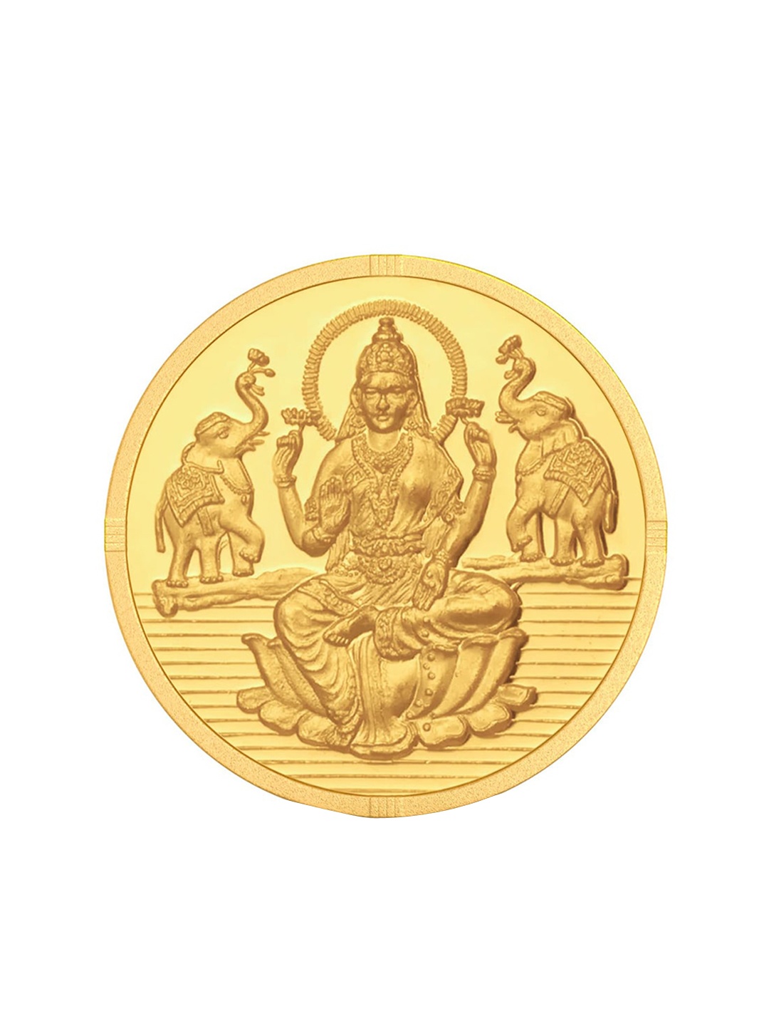 

MELORRA Goddess Lakshmi 22KT Gold Coin-1gram