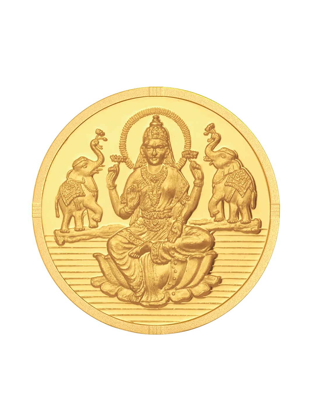 

MELORRA 24KT Gold Lakshmi Coin-5 g