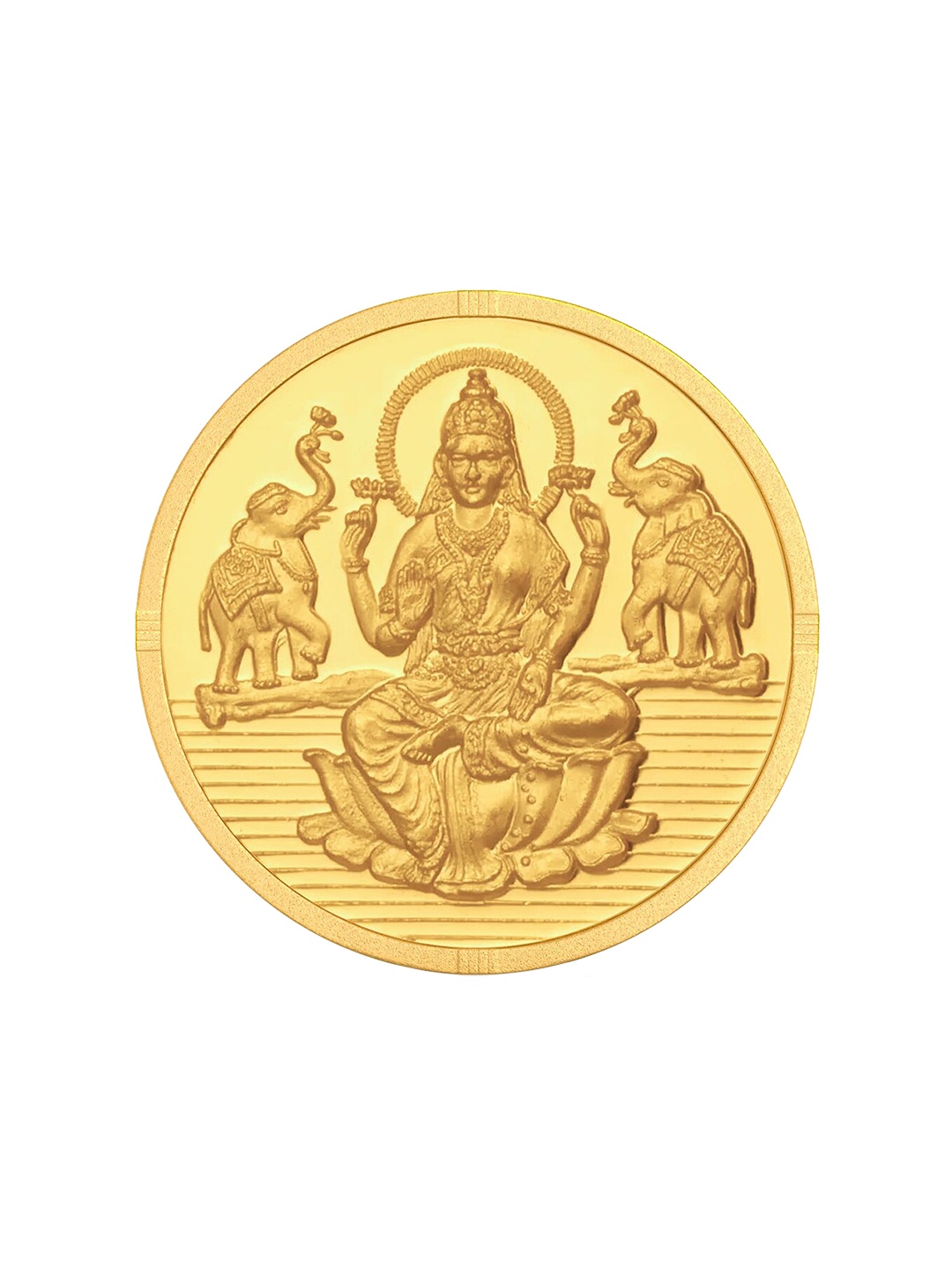 

MELORRA 24KT Gold Lakshmi Coin-7 g