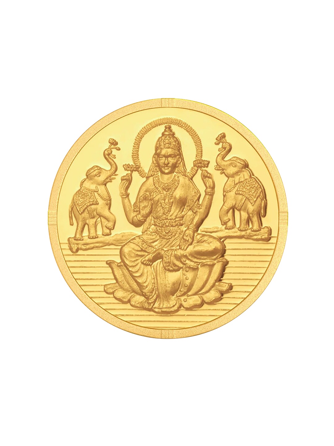 

MELORRA 22KT Gold Lakshmi Coin-2 g