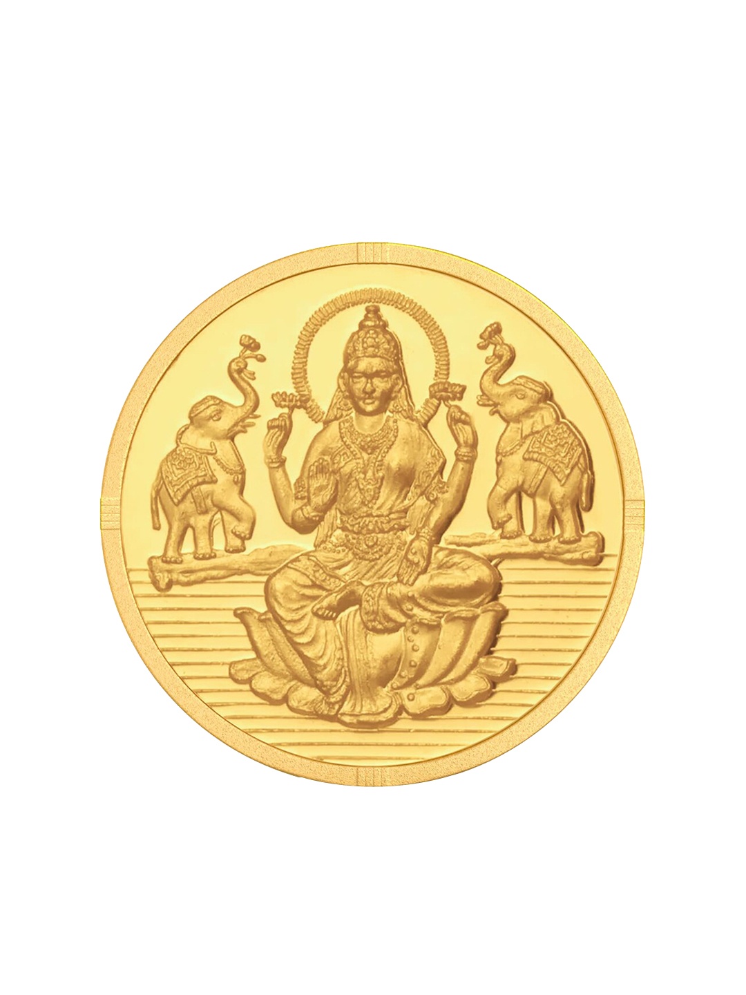 

MELORRA 22KT Gold Lakshmi Coin-5 g