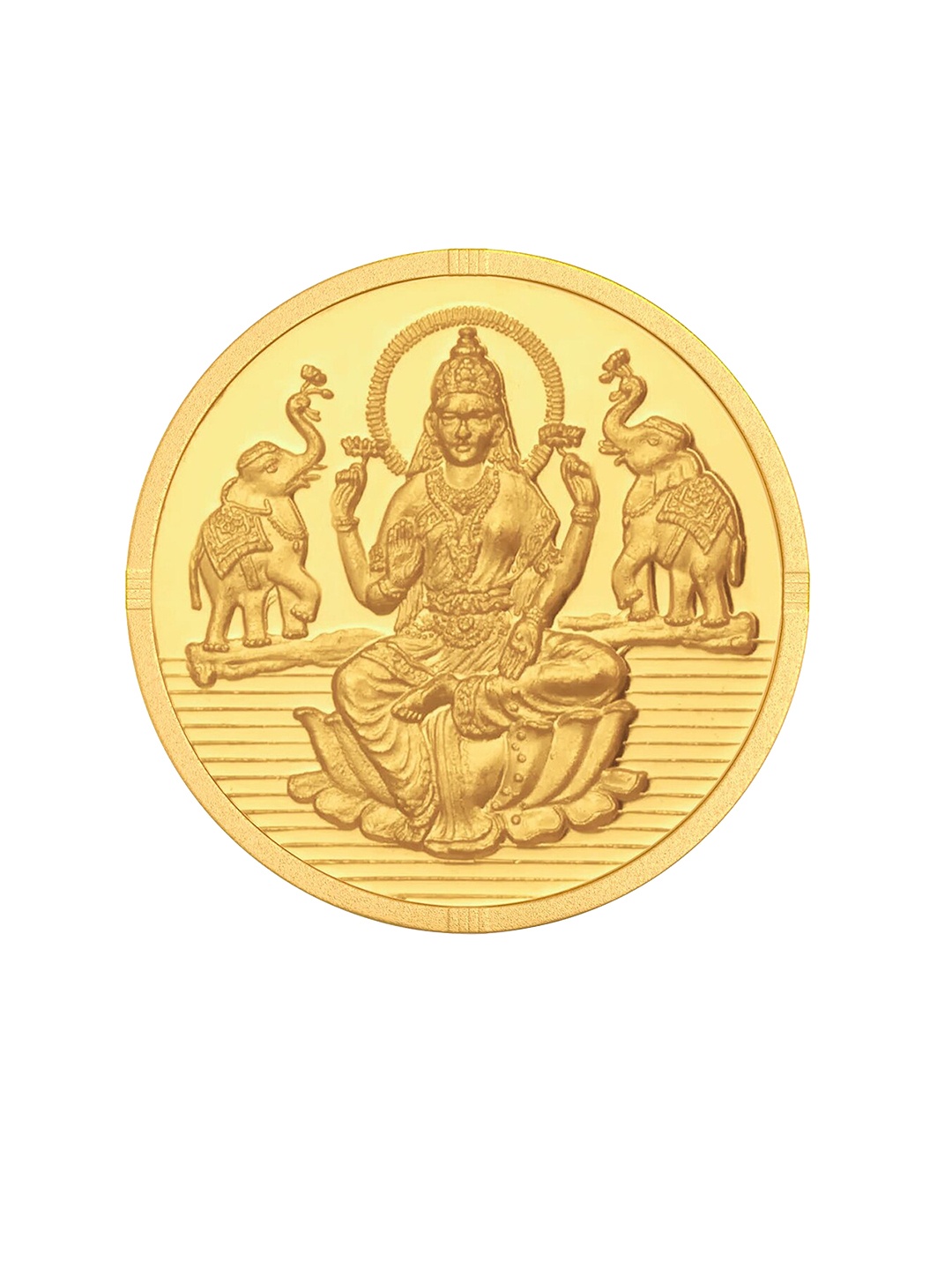 

MELORRA 22KT Gold Lakshmi Coin-7 g