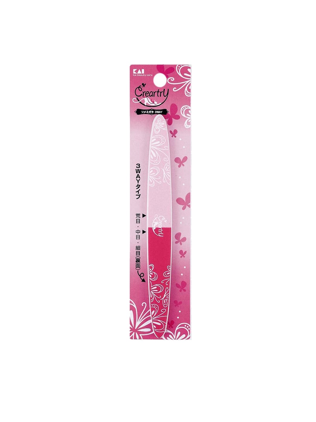 

KAI Smoothening Nail Buffer, Pink