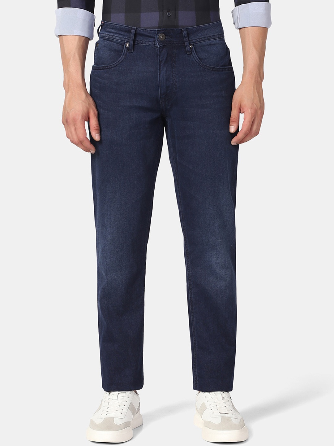 

Blackberrys Men Slim Fit Low-Rise Stretchable Jeans, Blue