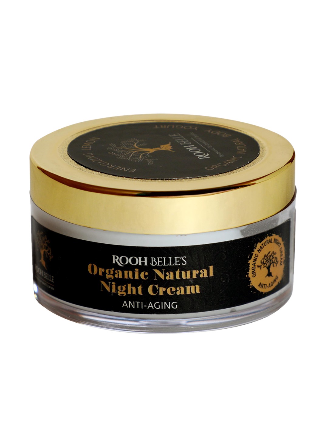 

Roohbelle Organic Natural Anti-Aging Night Cream - 50 g, White