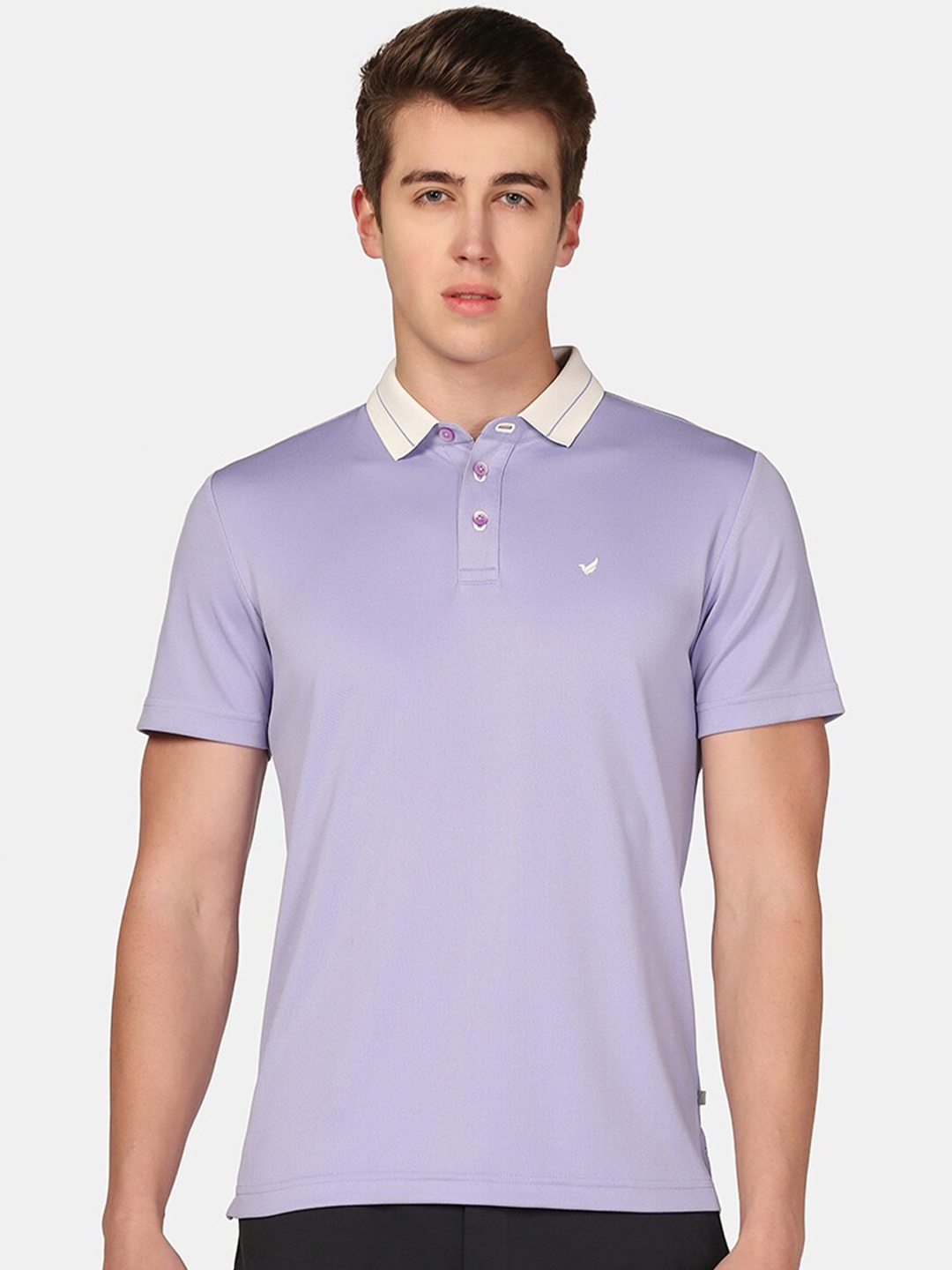 

Blackberrys Polo Collar Slim Fit T-shirt, Purple