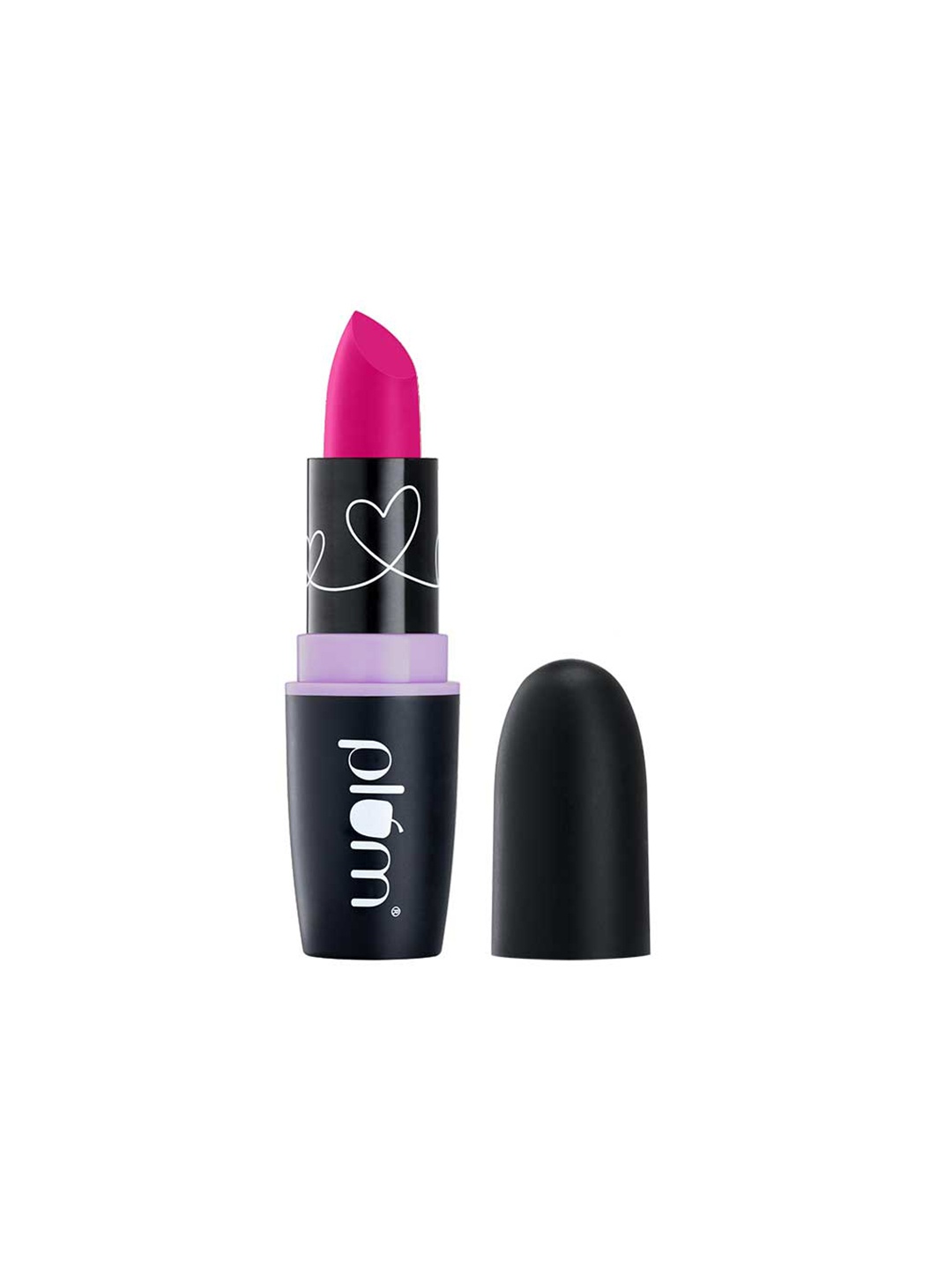 

Plum Highly Pigmented Lightweight & Non-Drying Matterrific Lipstick - Sink In Pink 136, Fuchsia