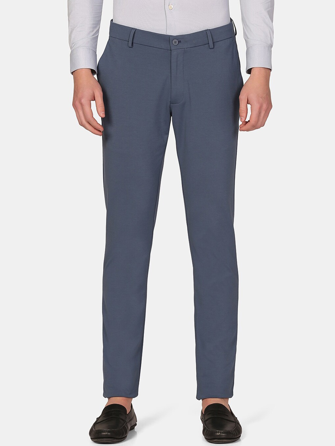 

Blackberrys TechPro Men Blue Casual Trouser