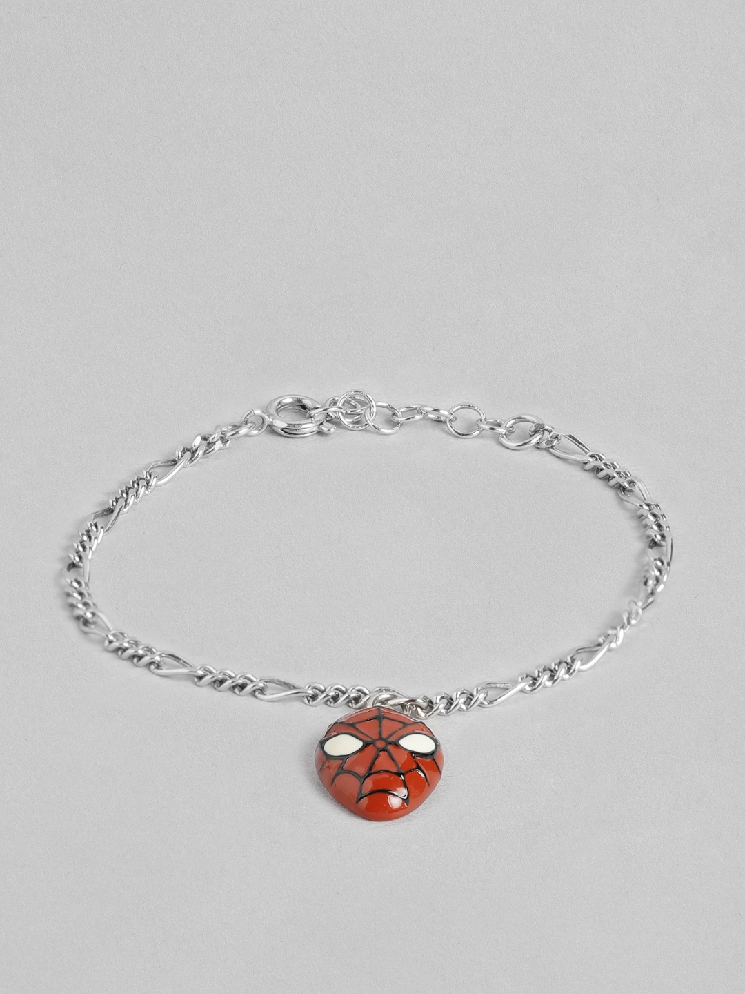 

Carlton London Boys Wraparound Rakhi, Silver
