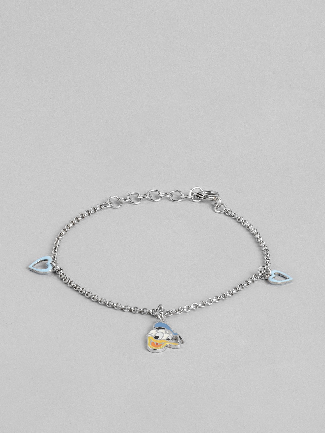 

Carlton London Boys Wraparound Rakhi, Silver