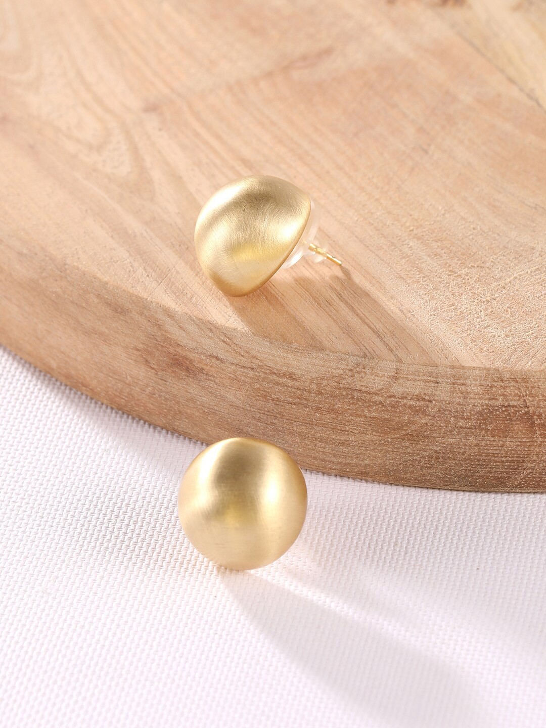 

XPNSV Gold Plated Contemporary Studs Earrings