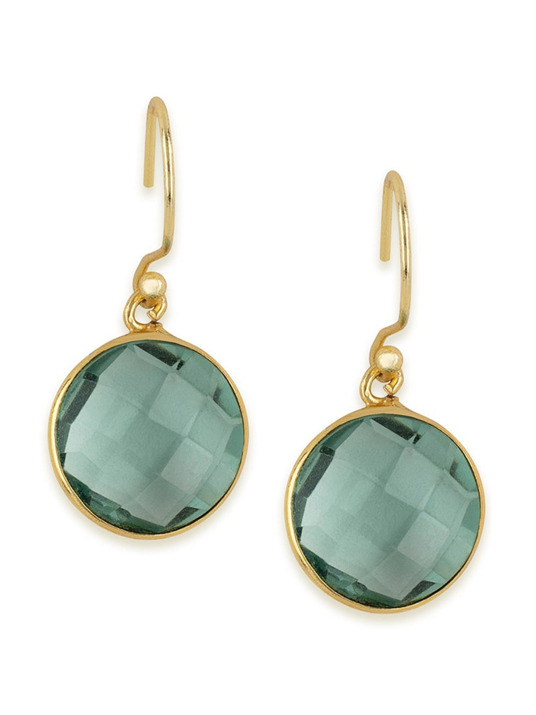 

XPNSV Gold-Plated Contemporary Drop Earrings