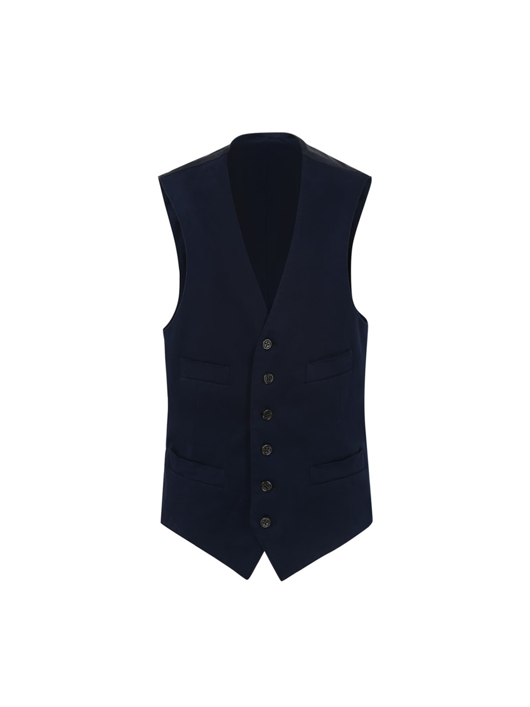 

Polo Ralph Lauren Men Solid V-Neck Slim-Fit Waistcoat, Navy blue