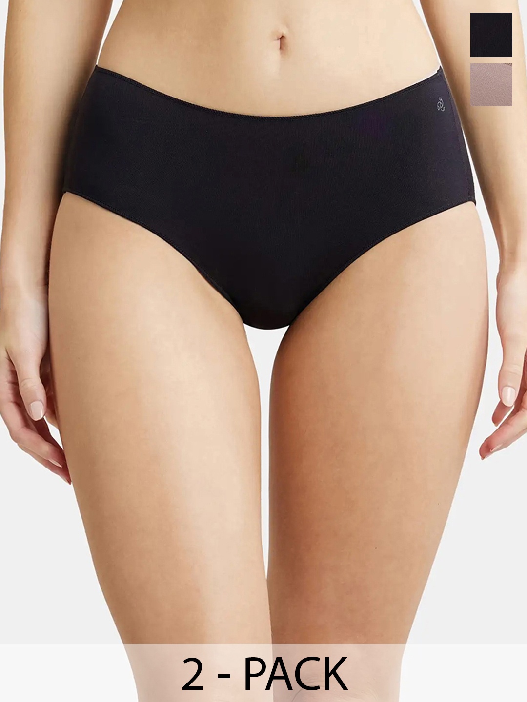 

Jockey Pack Of 2 Medium Coverage Micro Modal Stretch Bikini With StayFresh Treatment-1803, Assorted