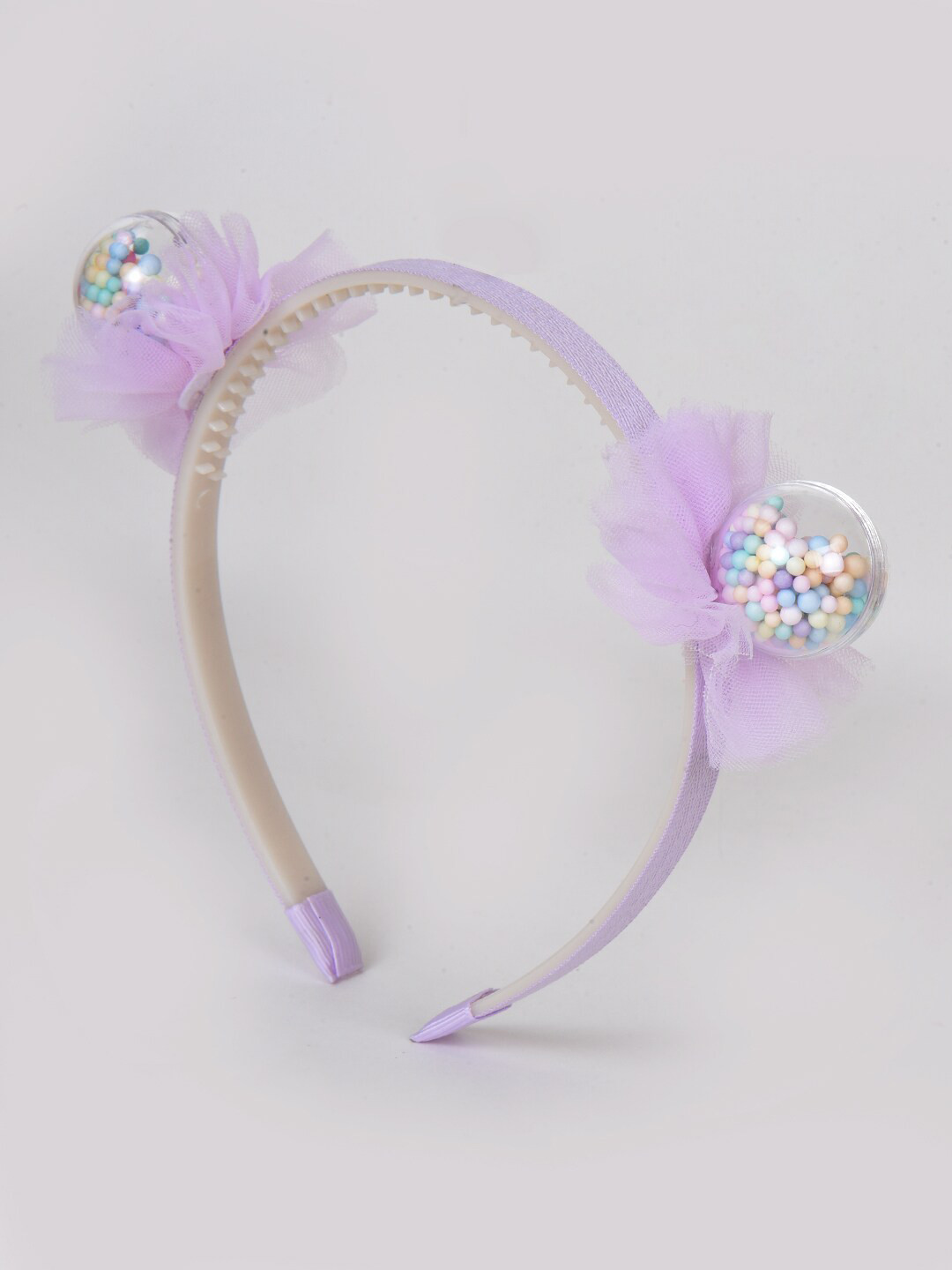 

Choko Girls Candy Jar Bobble Lace Hairband, Purple