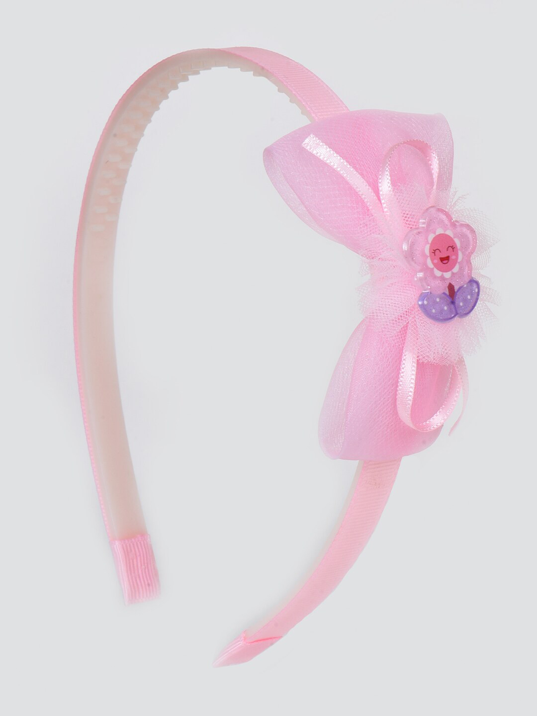 

Choko Girls Happy Flower Bow Hairband, Pink