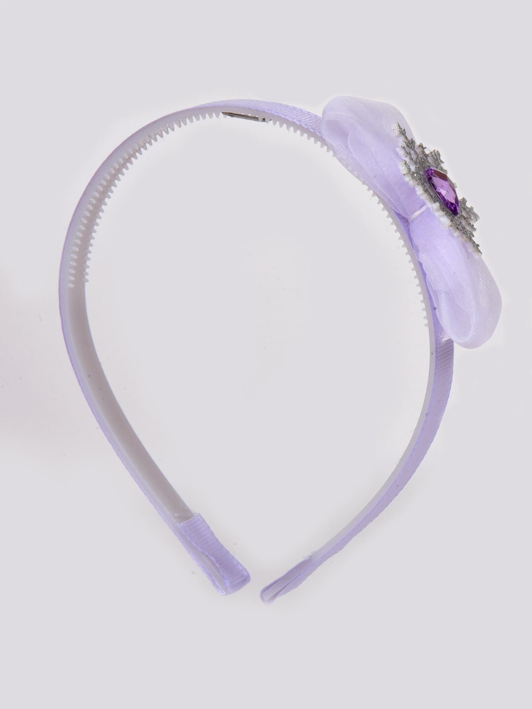 

Choko Girls Snowflake Lace Bow Hairband, Purple