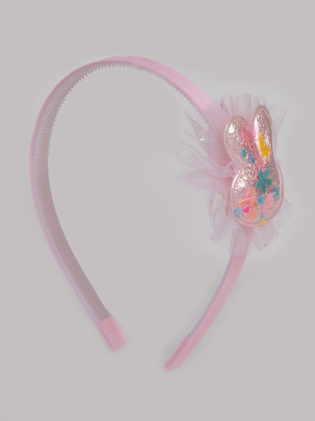 

Choko Girls Confetti Bunny Lace Hairband, Pink